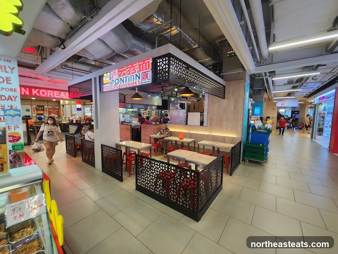 Food Stall in Mall