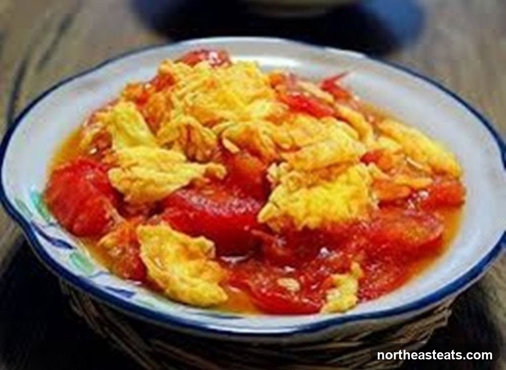 Scrambled Eggs with Tomatoes