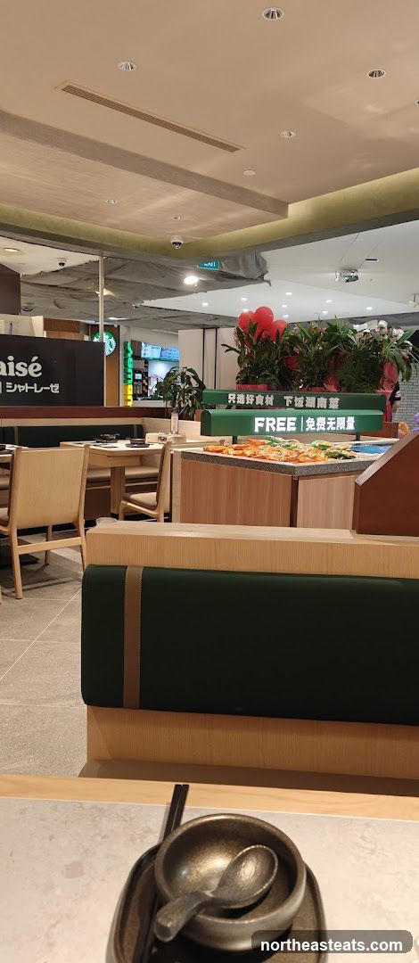 Buffet Display with Free Offer