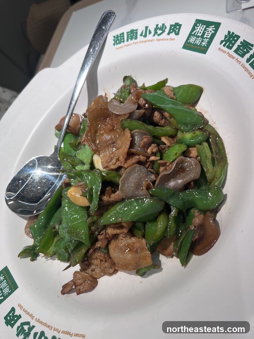 Stir-fried Pork with Peppers