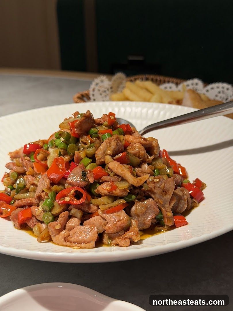 Spicy Stir-Fried Meat with Peppers