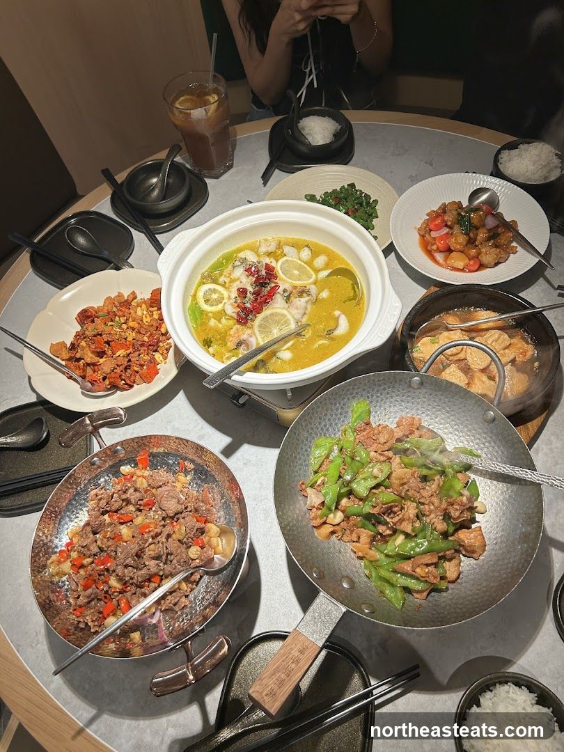 Chinese Food Spread