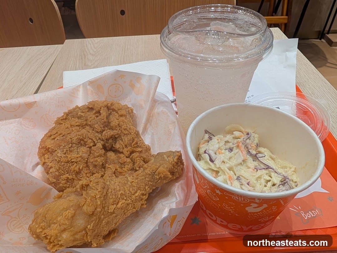 Popeyes Chicken Meal