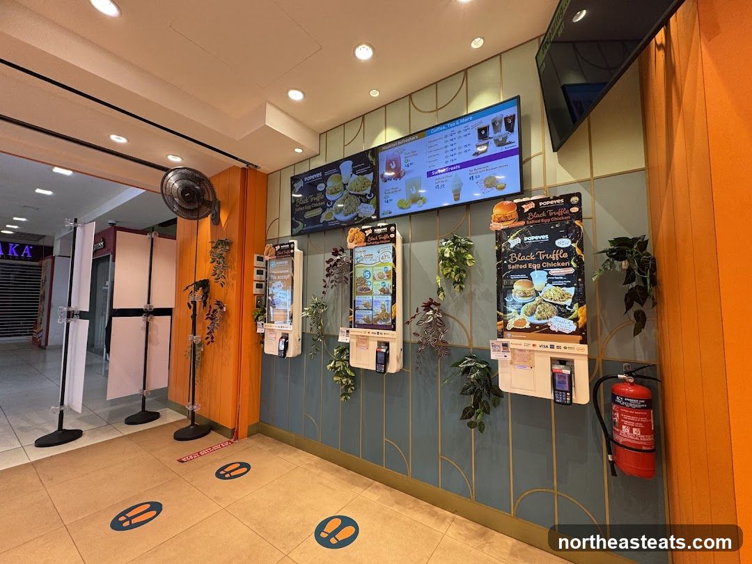 Popeyes Restaurant Interior