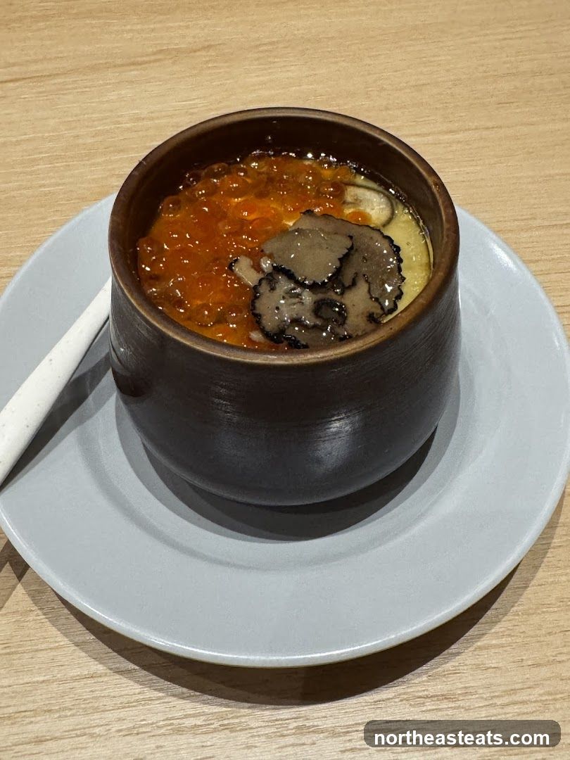 Chawanmushi with Ikura and Truffle