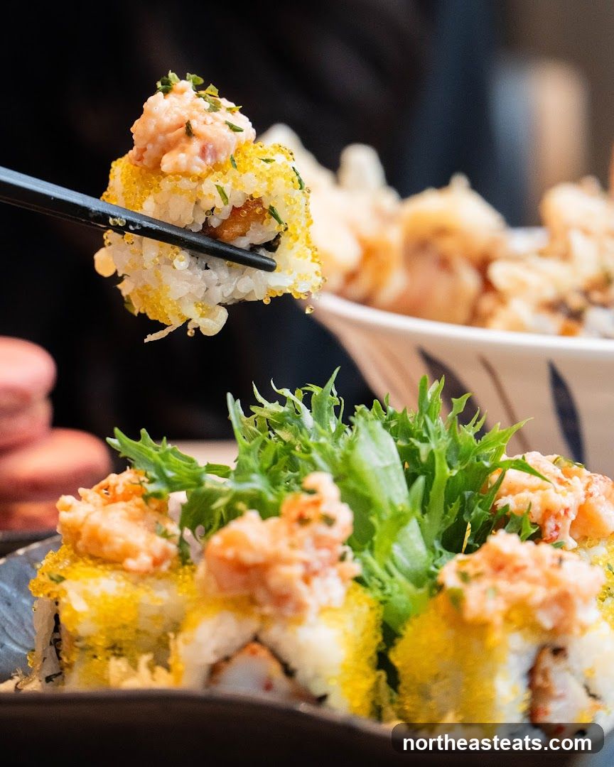 Spicy Tuna Sushi Roll