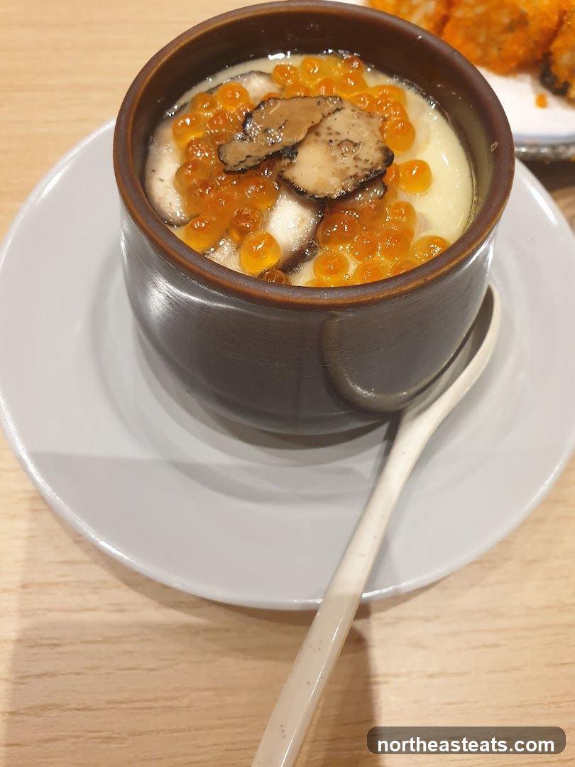 Chawanmushi with Ikura and Truffle