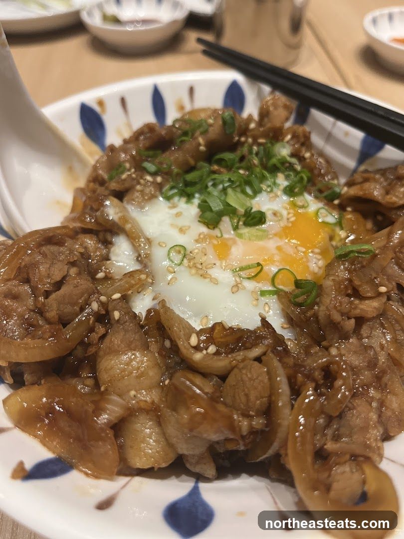 Beef and Egg Rice Bowl