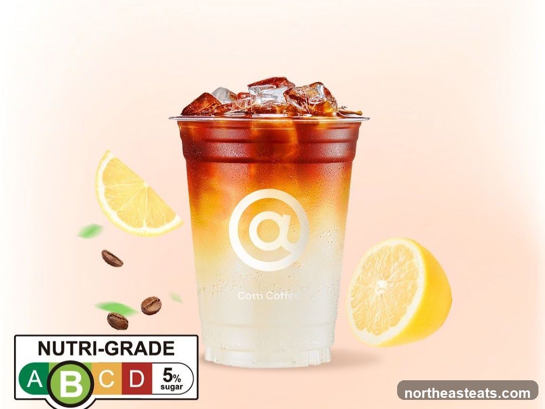 Iced Coffee with Lemon