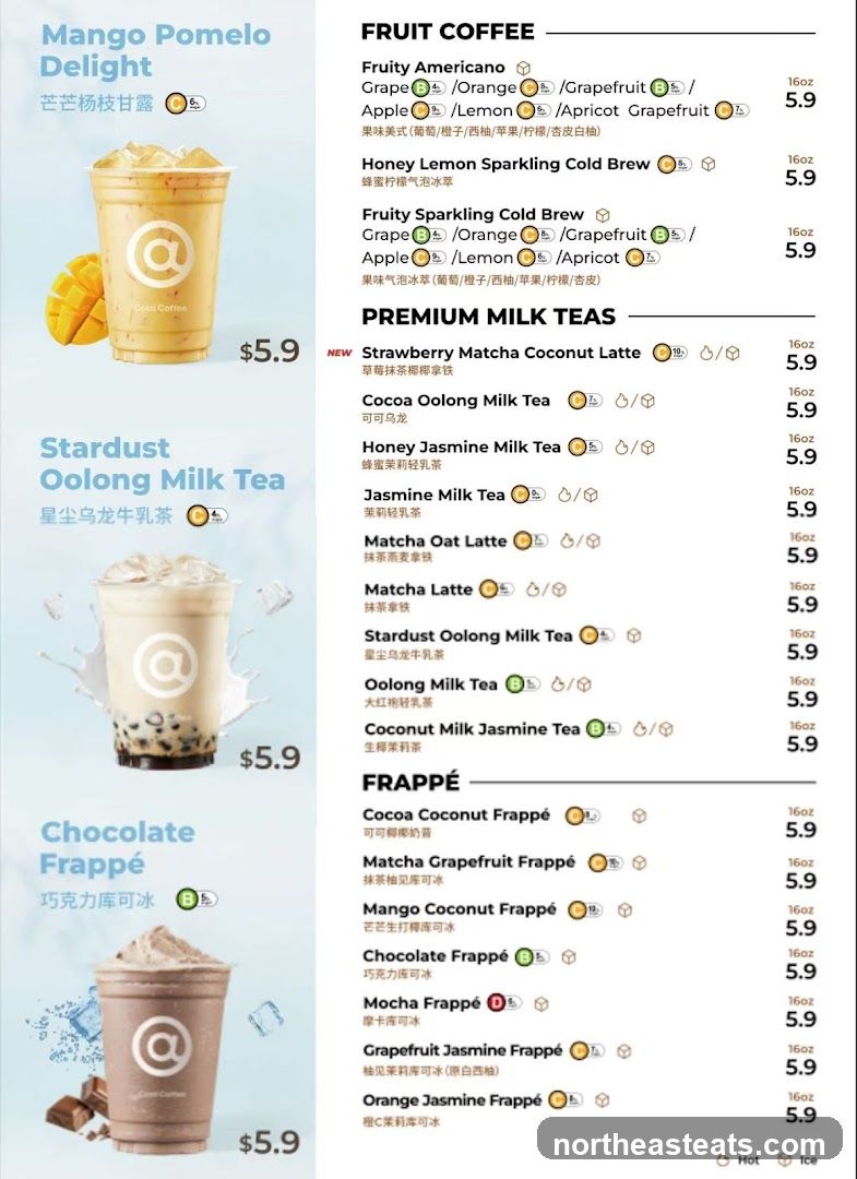 Cotu Coffee Menu