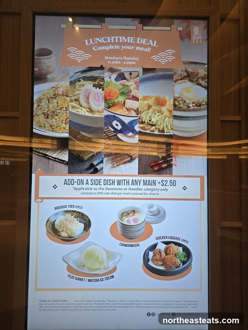 Sushi Tei Lunchtime Deal