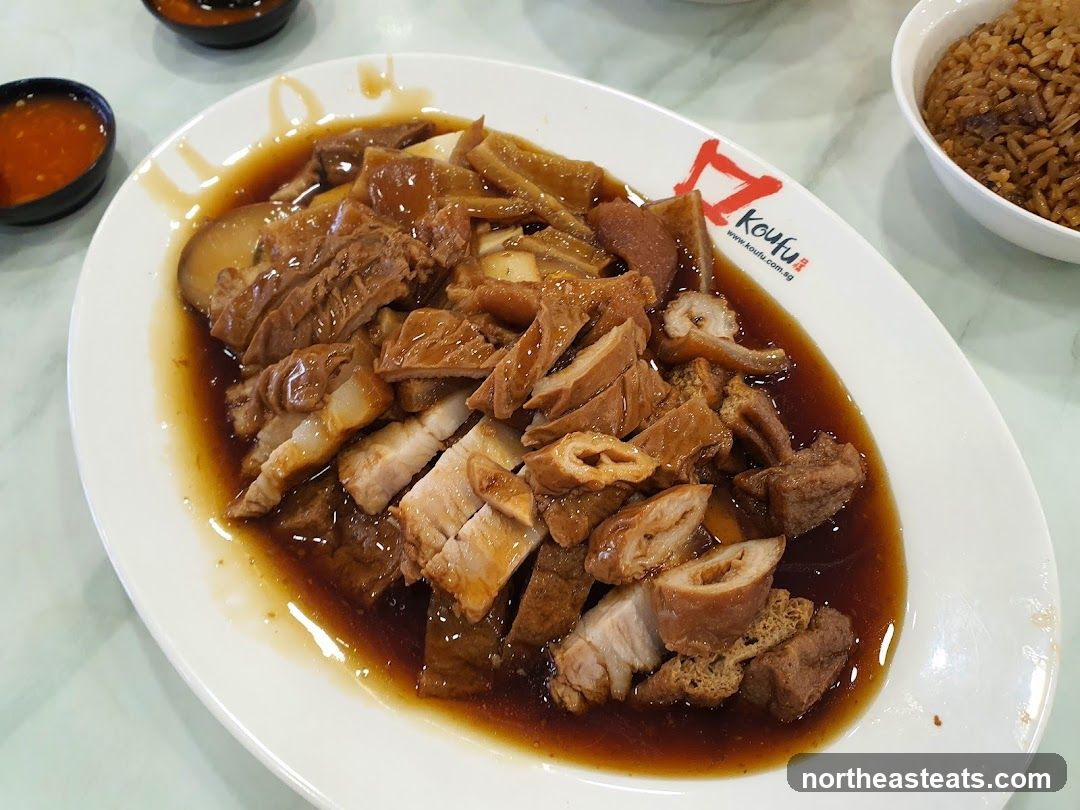 Braised Pork and Intestines
