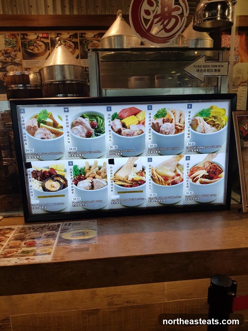Soup Menu