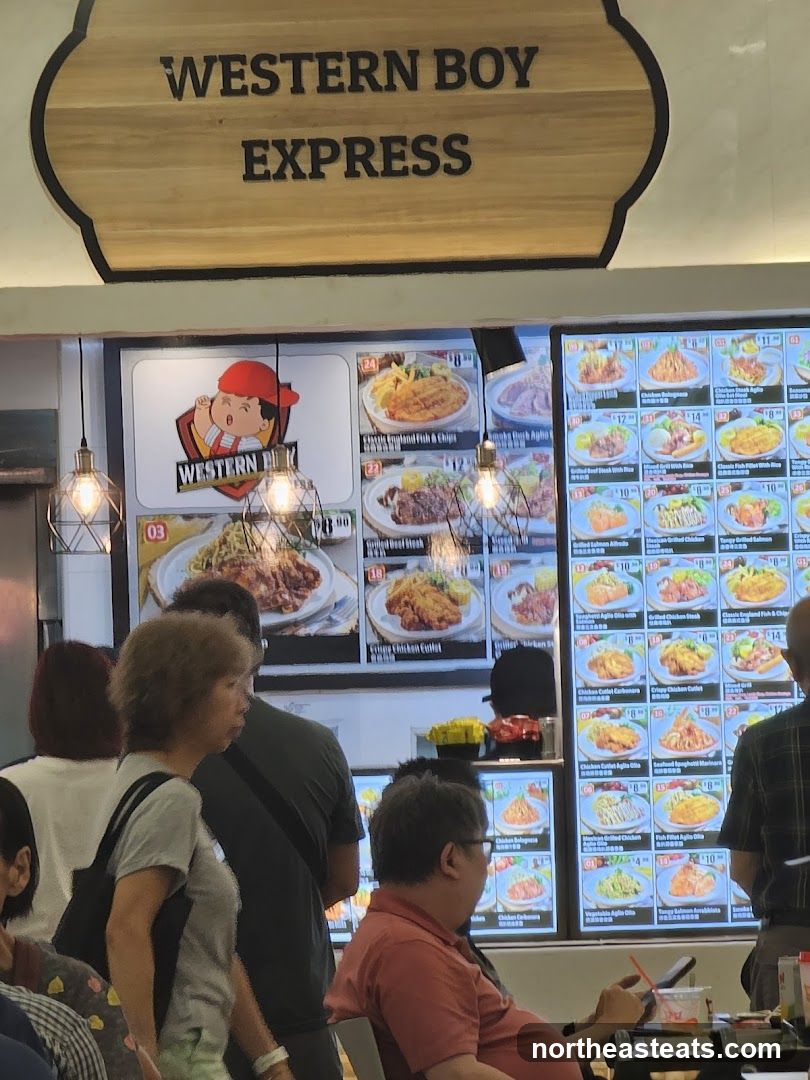 Western Boy Express Menu