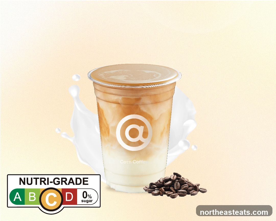 Cotti Coffee Drink with Nutri-Grade Label