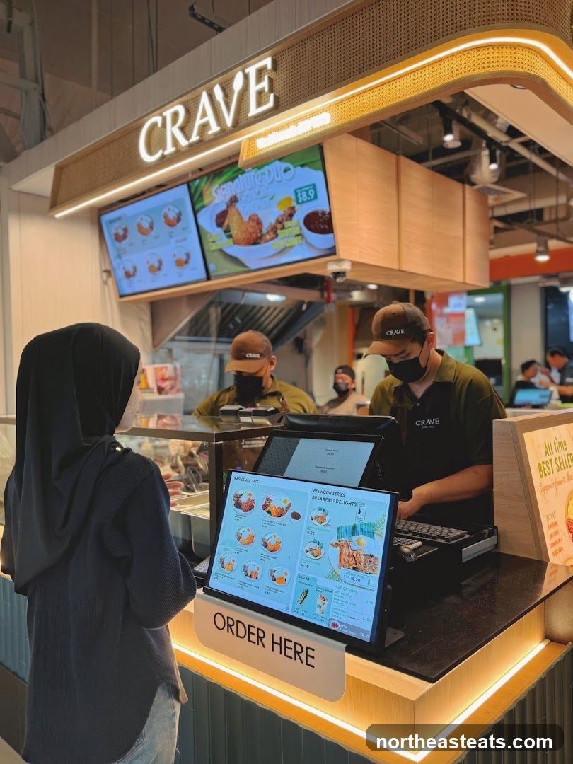 CRAVE Food Counter