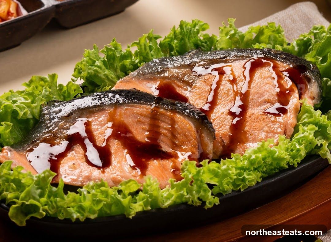 Grilled Salmon with Glaze