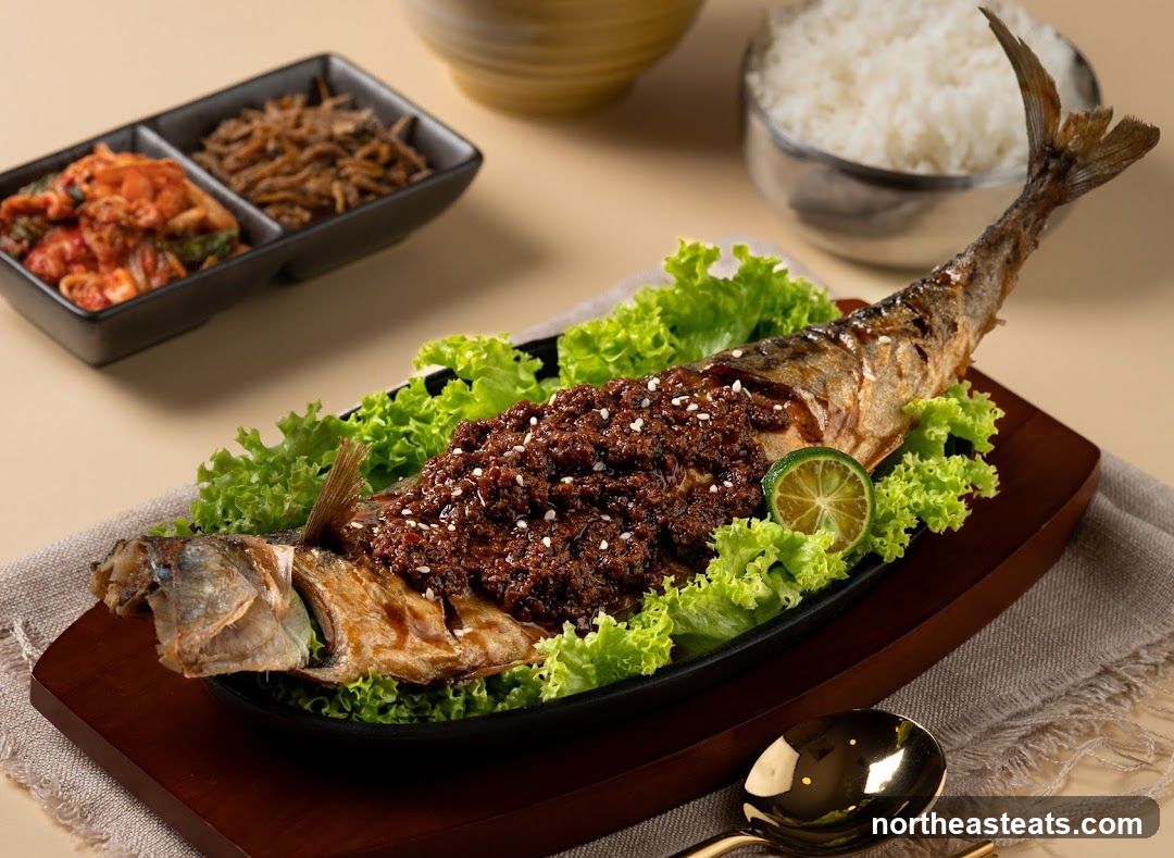 Whole Fried Fish with Toppings