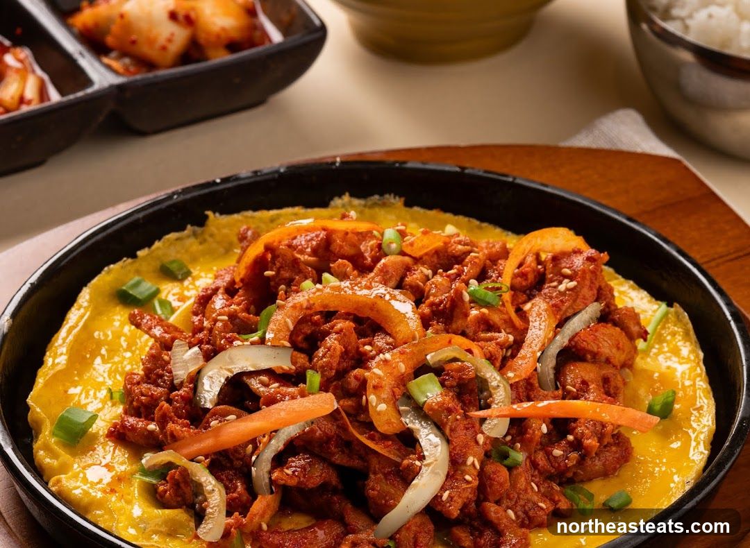 Spicy Pork and Egg Dish