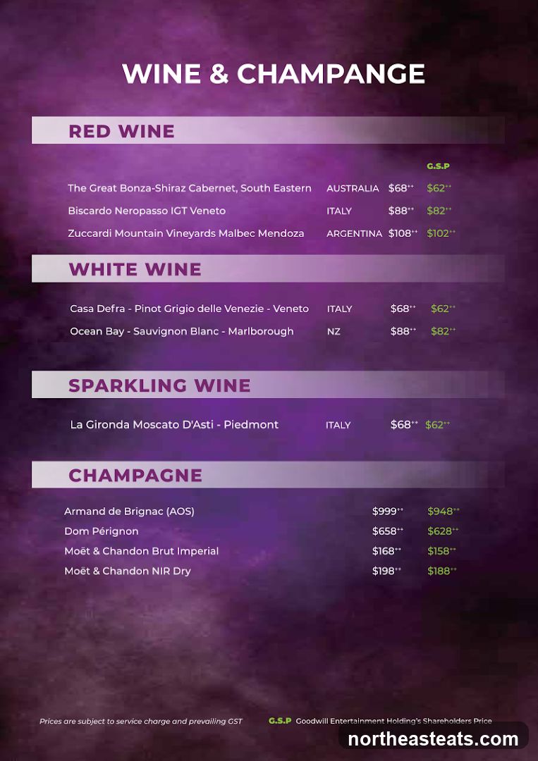 WINE & CHAMPAGNE