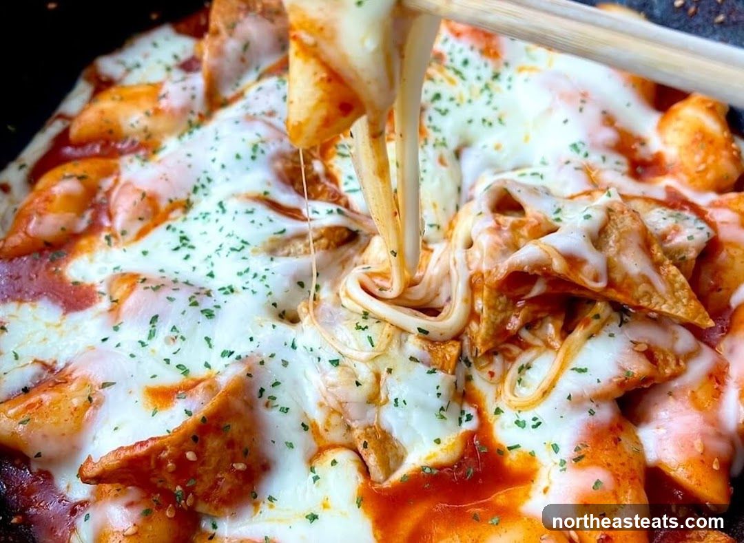 Cheesy Tteokbokki