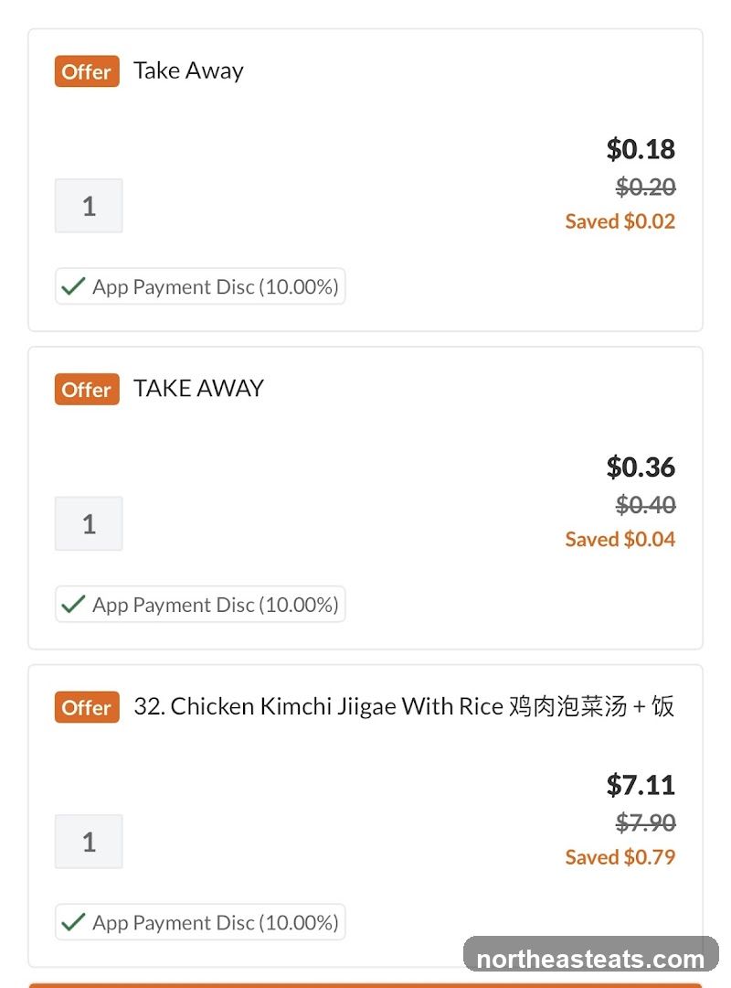 Menu Items