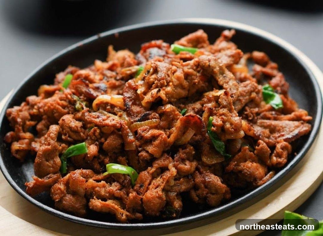 Spicy Stir-Fried Meat Dish
