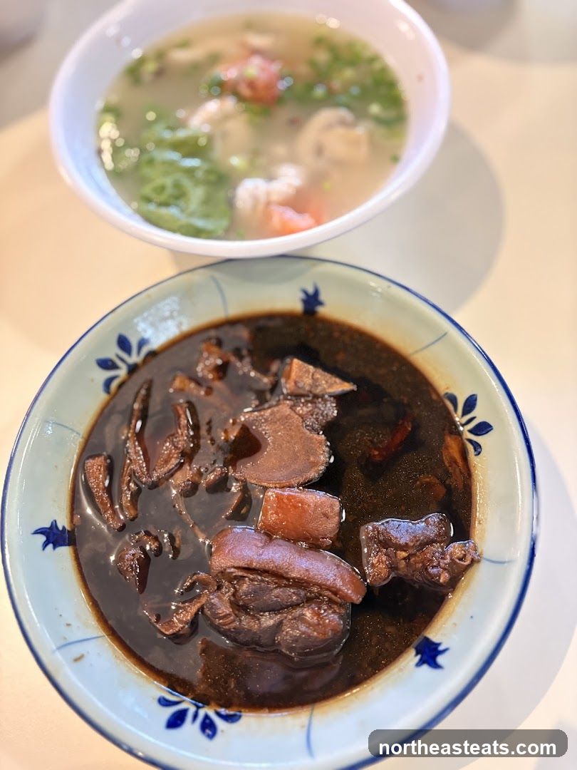 Braised Pork and Soup