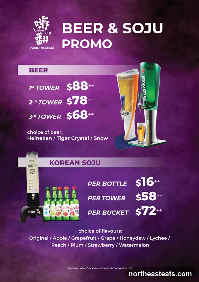 BEER & SOJU PROMO