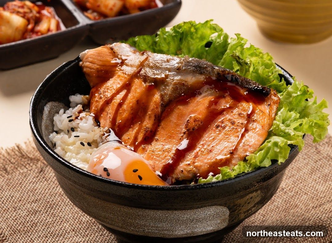Salmon Donburi