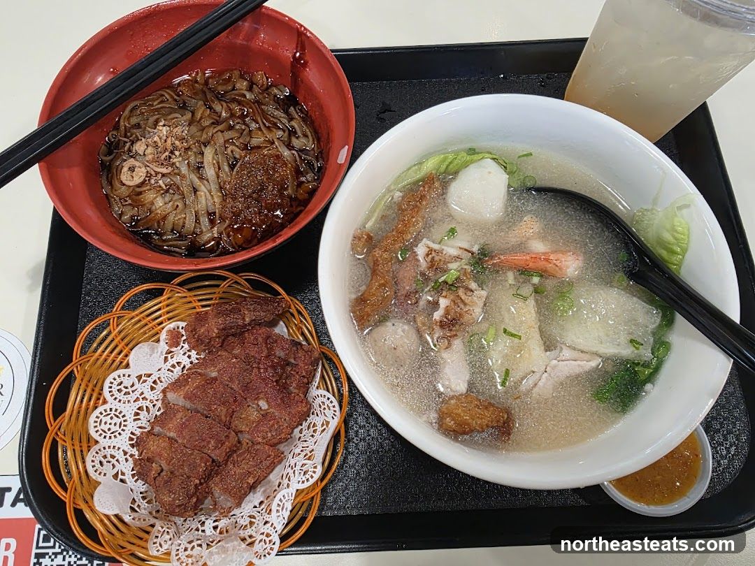 Noodles and Soup Dish