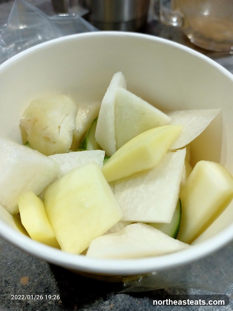 Chopped Vegetables