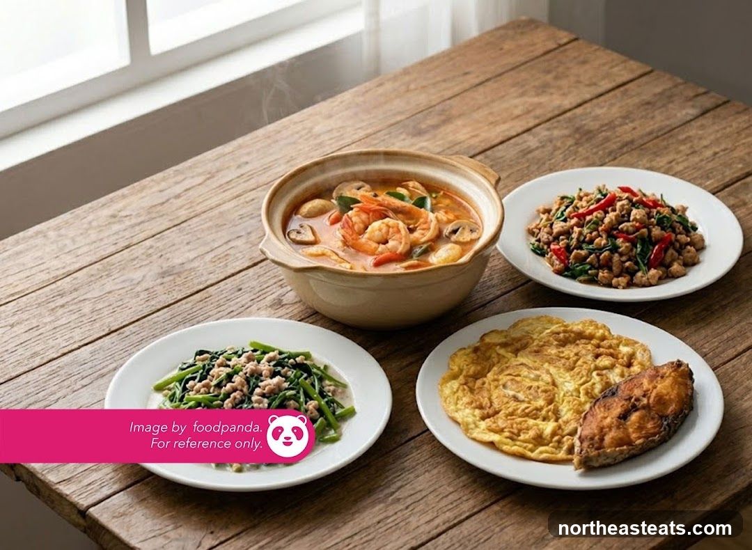 Thai Food Spread