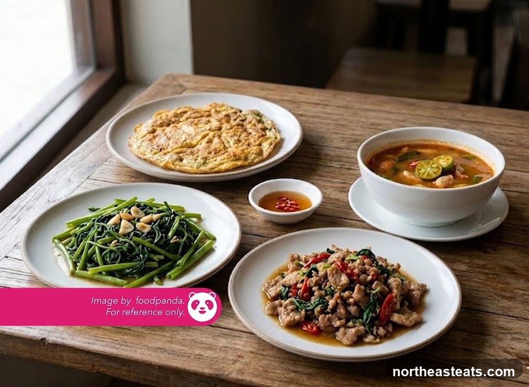 Thai Food Spread