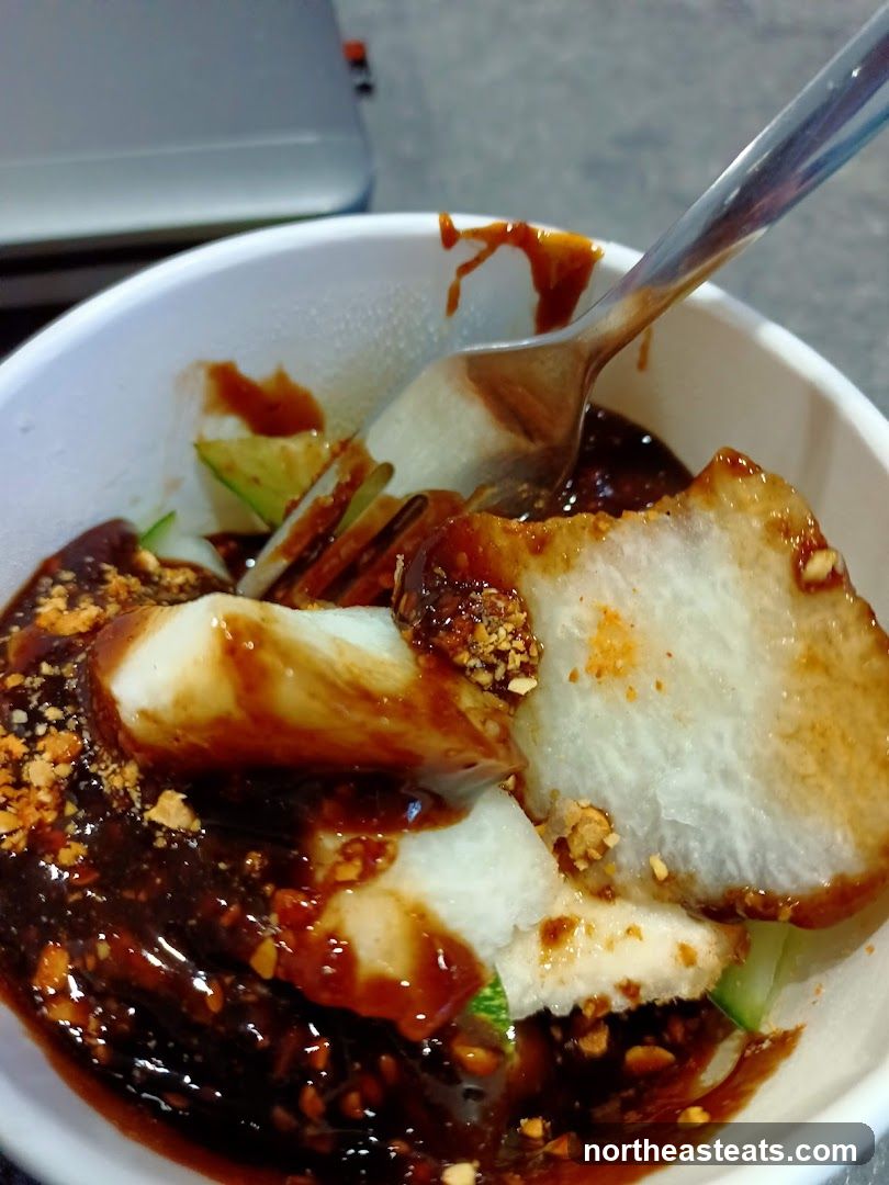 Rojak with Peanut Sauce