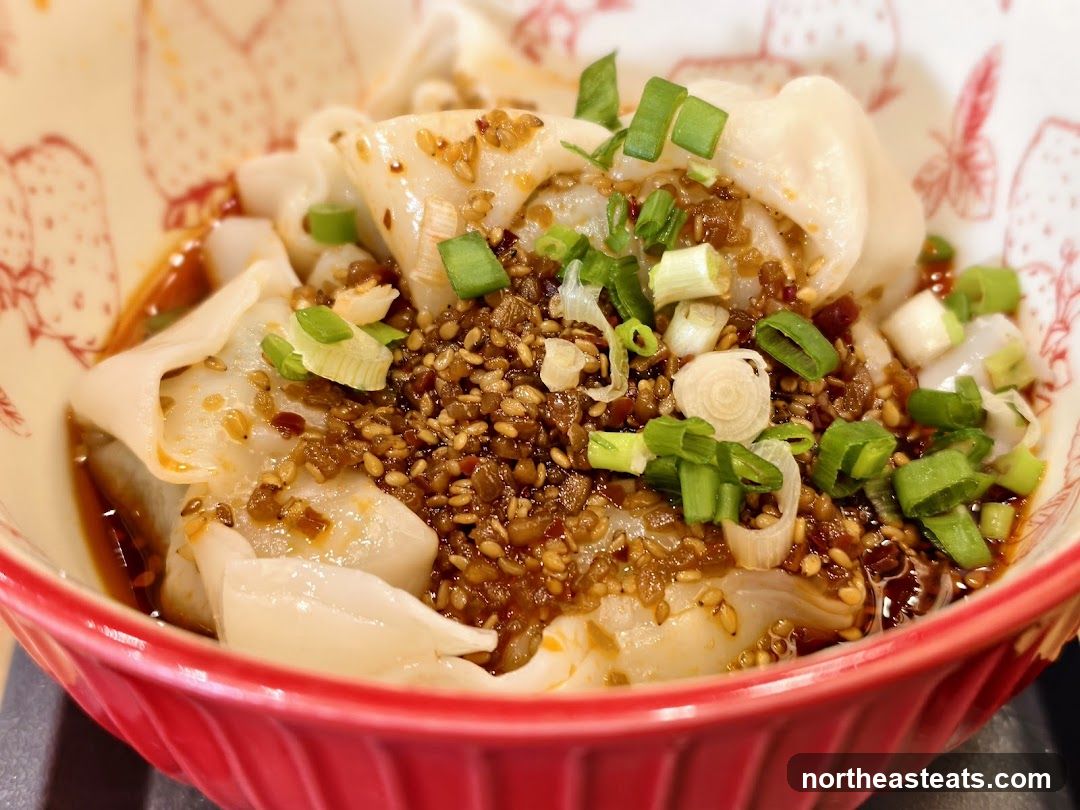 Spicy Wontons