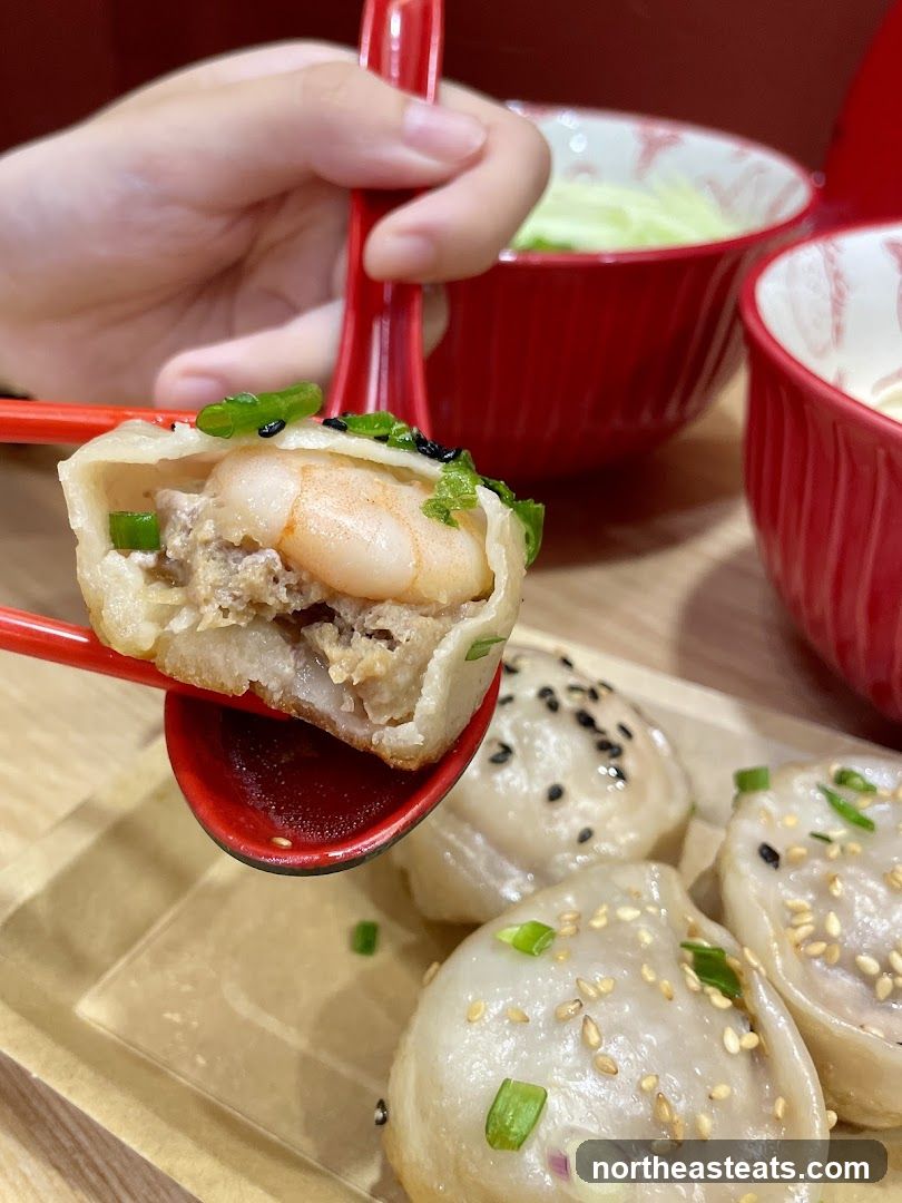 Soup Dumplings with Shrimp