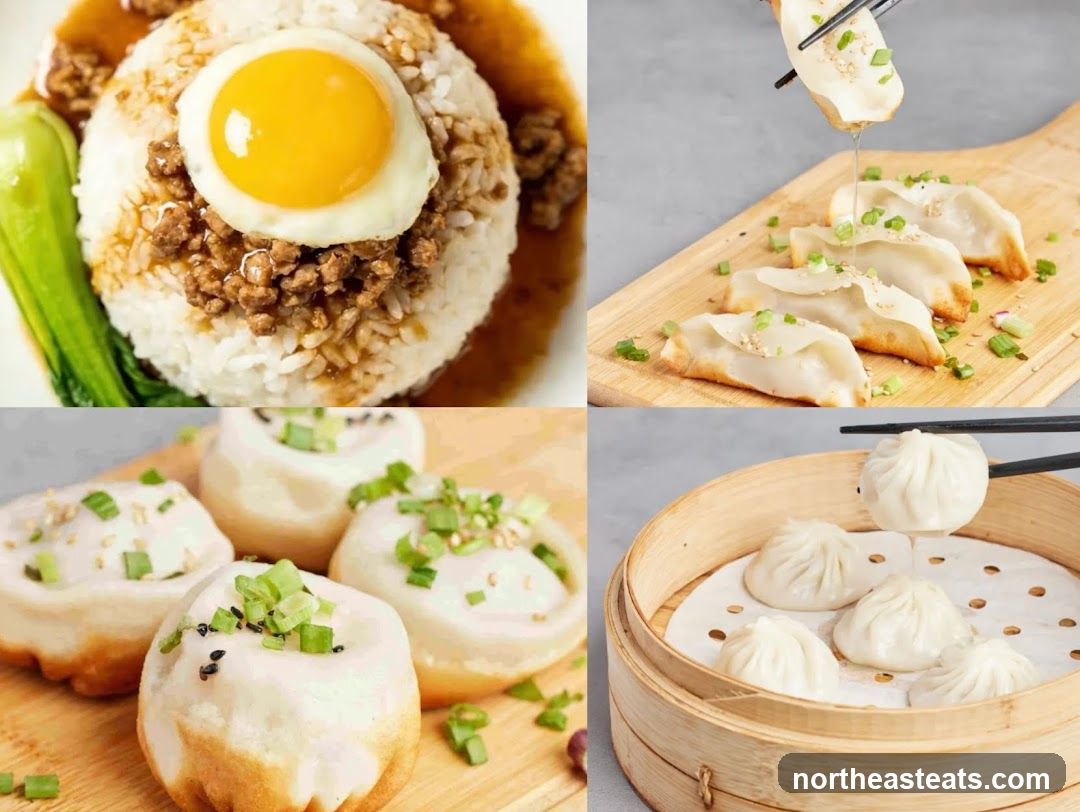 Assortment of Asian Dishes