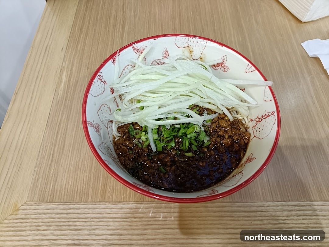 Noodles with Minced Meat and Shredded Radish