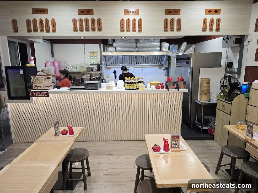 Restaurant Interior with Menu Boards