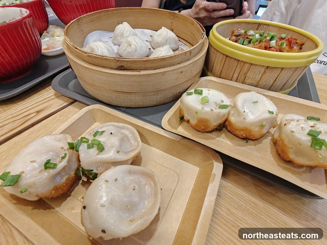 Assortment of Dumplings and Appetizers