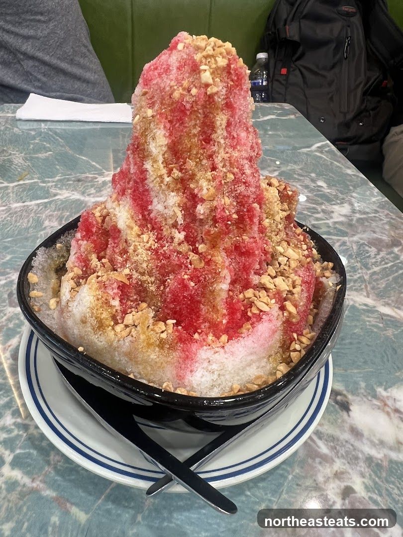 Shaved Ice Dessert