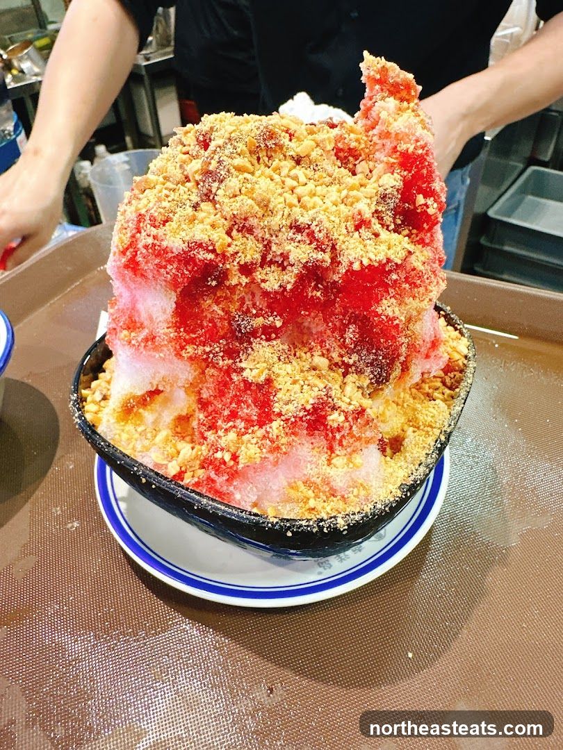 Shaved Ice Dessert