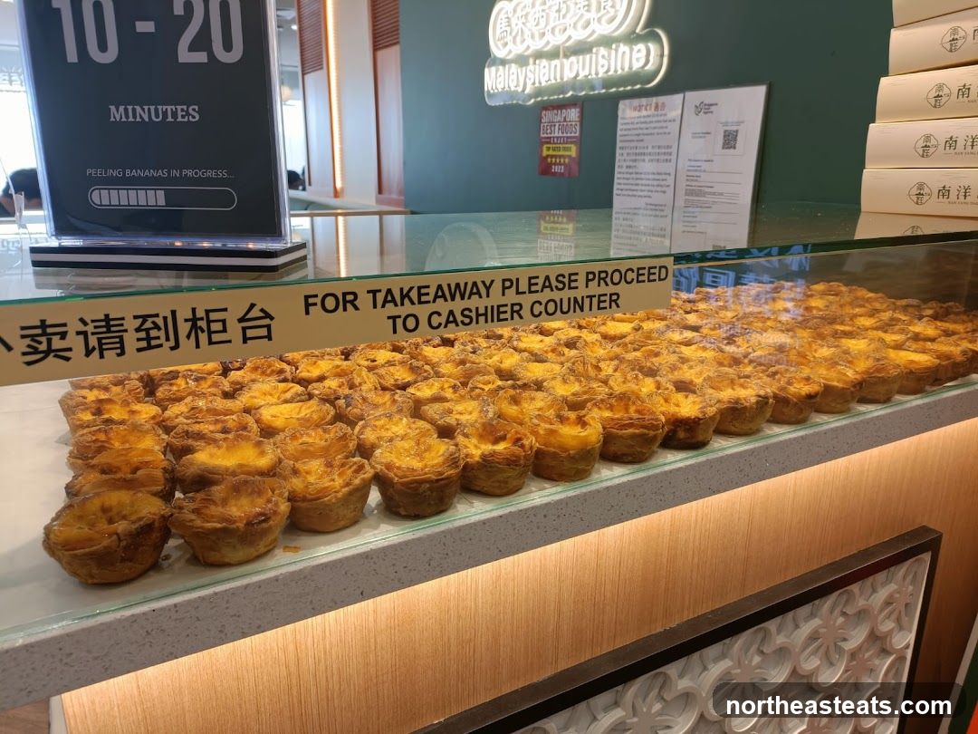 Egg Tarts Display