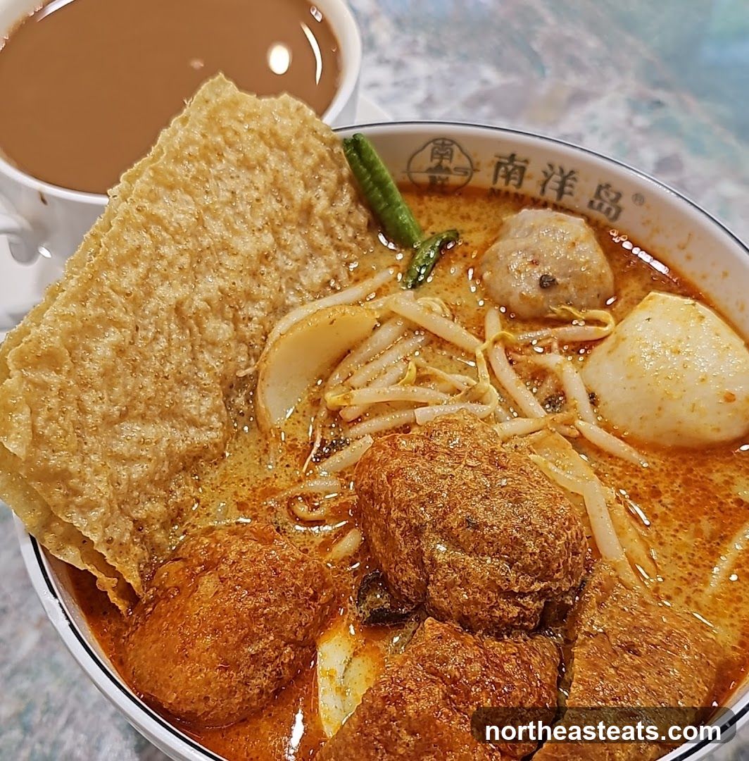 Curry Laksa with Coffee