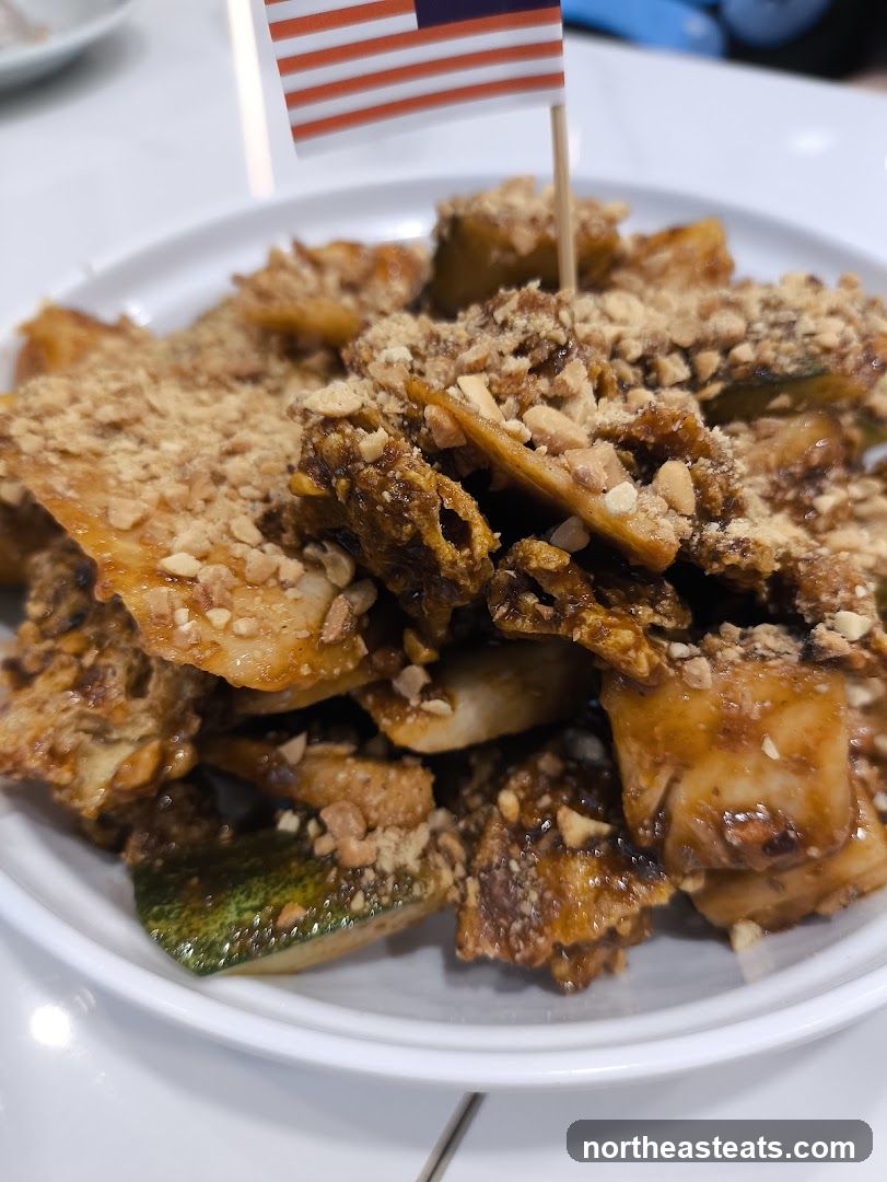 Rojak with Peanuts and Flag