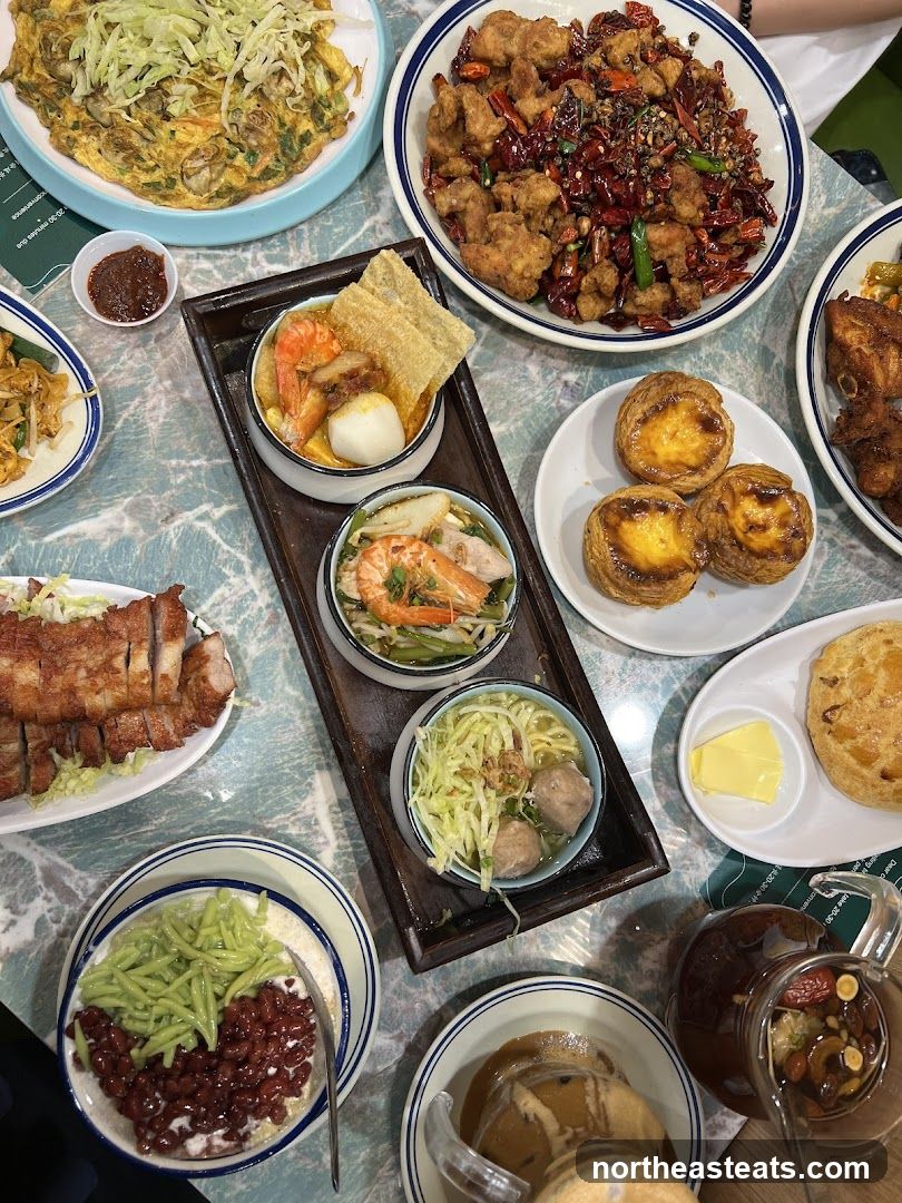 Assortment of Asian Dishes