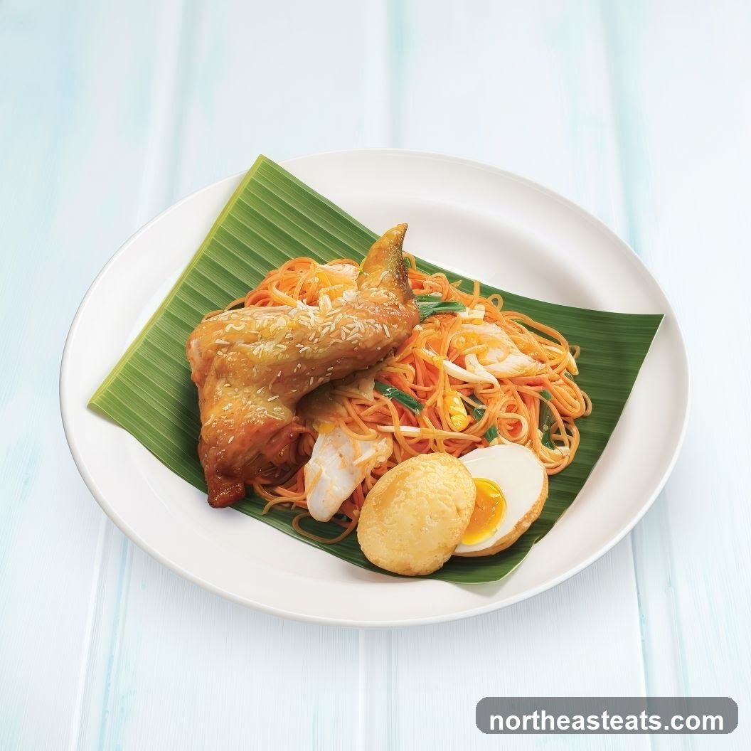 Noodles with Chicken and Egg
