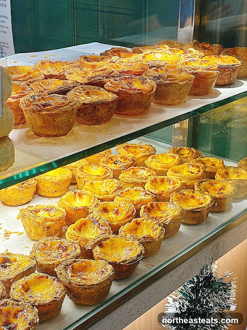 Egg Tarts Display