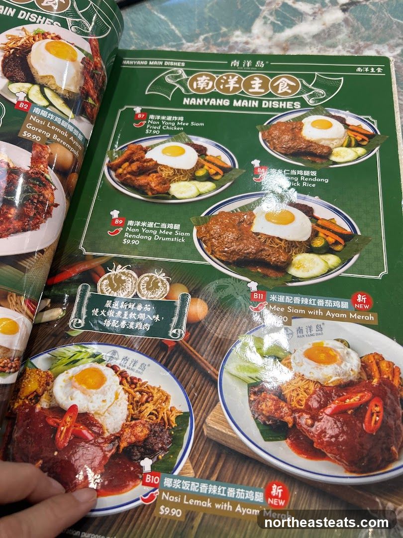 NANYANG MAIN DISHES